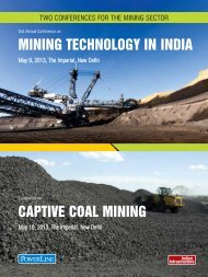 MINING TECHNOLOGY IN INDIA CAPTIVE COAL MINING