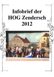 Infoblatt HOG Zendersch e.V. - Besucherzahl