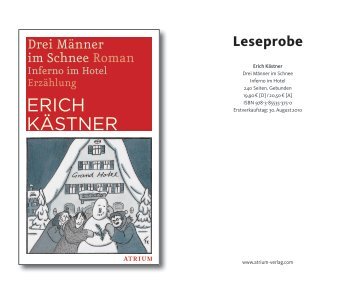 Leseprobe - Atrium Verlag