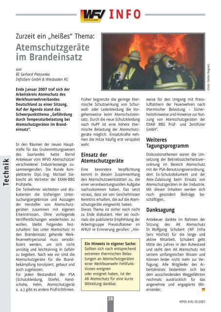 Brandschutz bei der Bundeswehr - Werkfeuerwehrverband ...