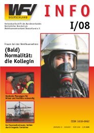 INFO - Werkfeuerwehrverband Deutschland eV