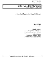 Stem Cell Research: State Initiatives - Stem Cell Information
