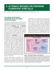 8 Alternate Methods for preparing pluripotent Stem Cells