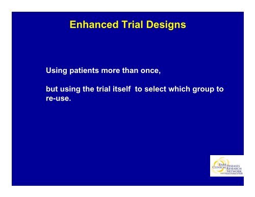 Clinical Trial Design Issues and Options for the Study of Rare Diseases