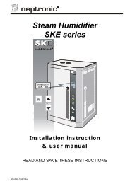 Steam Humidifier SKE series