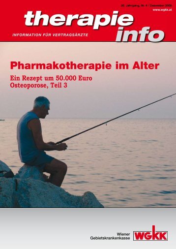 Therapie Info Dezember 2008 - Wiener Gebietskrankenkasse