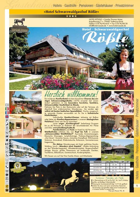 Hotels - Stadt Wehr (Baden)