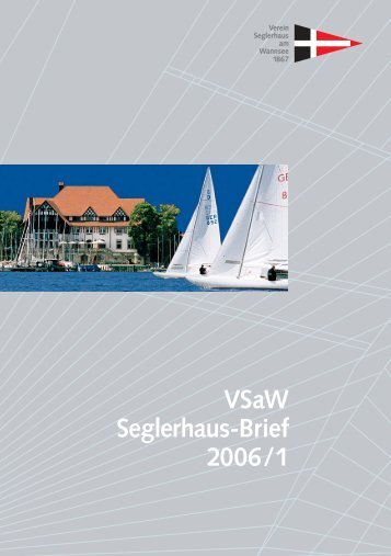 Seglerhaus-Brief 2006/1 - VSaW