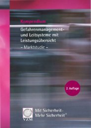 VZM Kompendium »Gefahrenmanagement und Leitsysteme mit ...