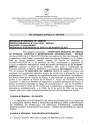 MINISTÃRIO DA DEFESA - Portal de Compras - Prefeitura Municipal ...