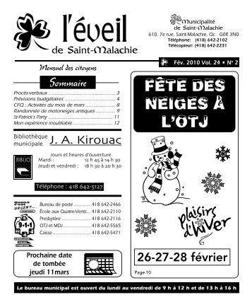 FÊTE DES NEIGES À L’OTJ