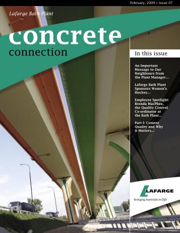 Concrete Connection Issue 7 - Lafarge