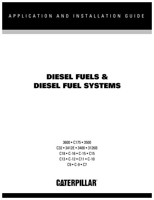 DIESEL FUELS & DIESEL FUEL SYSTEMS