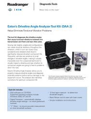 Eaton's Driveline Angle Analyzer Tool Kit (DAA 2) - weindex.info