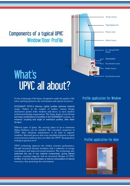 upvc window & door system upvc window & door system - Interplast