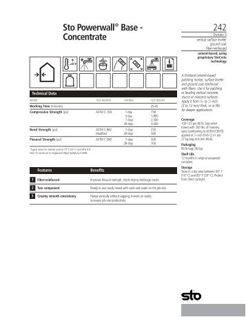 Sto Powerwall Base - Concentrate 242