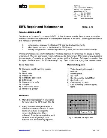 EIFS Repair and Maintenance