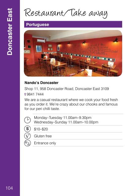 Dining Guide 2010 (PDF, 2.07MB, New Window - Manningham City ...