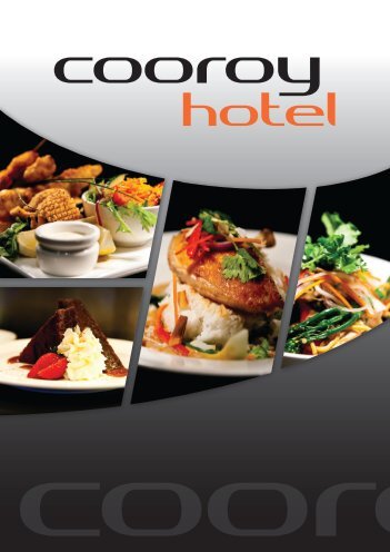 Full Menu - Cooroy Hotel