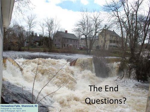 The Great RI Flood of 2010 A Hydrological Assessment