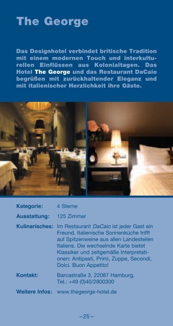 Geheimtipp-Guide - Privathotels Hamburg