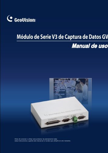 Módulo de Serie V3 de Captura de Datos GV