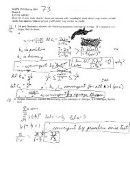 Math 1572 Calculus 2 Exam 3 - We Tall Did Test Bank