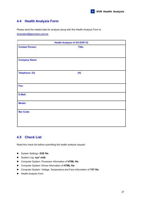 GV-DVR System V2