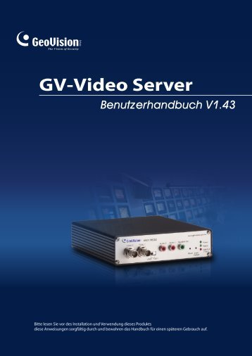 GV-Video Server