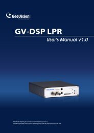 Chapter 3 Accessing the GV-DSP LPR