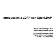 Introducción a LDAP con OpenLDAP