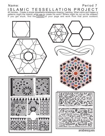 ISLAMIC TESSELLATION PROJECT