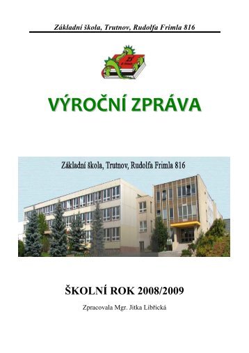 VÝROČNÍ ZPRÁVA