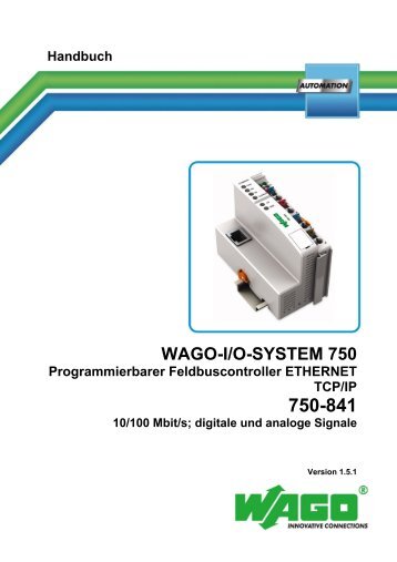 Handbuch 750-841 - Wago