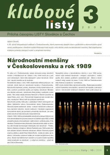 Klubové listy 3 - klubsk.net