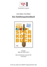 DAS FAMILIEN- SPARKOCHBUCH - Vgs