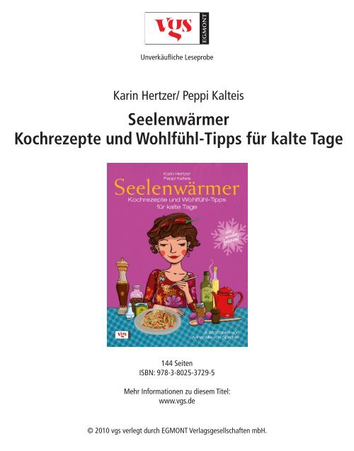 Seelenwärmer Kochrezepte und Wohlfühl-Tipps für kalte Tage - Vgs