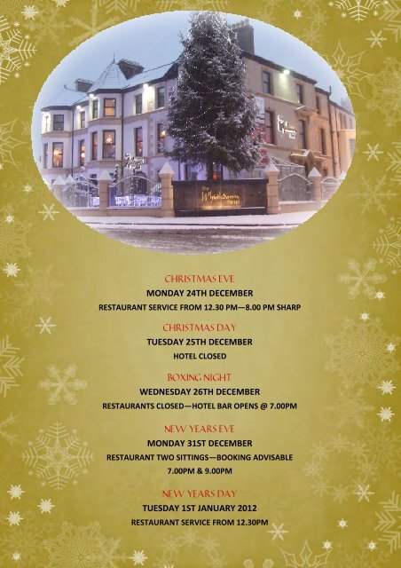 Christmas Party Nights - Whistledown Hotel