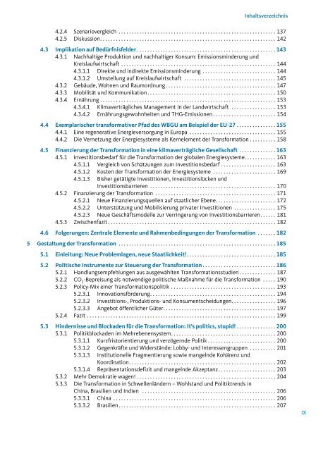 Gesellschaftsvertrag für eine Große Transformation - WBGU