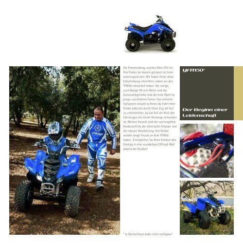 Black Forest Quad Yamaha Quad Prospekt