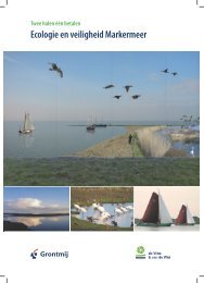 Ecologie en veiligheid Markermeer