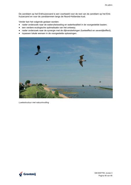 Ecologie en veiligheid Markermeer