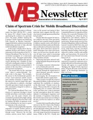 Newsletter - Virginia Association of Broadcasters