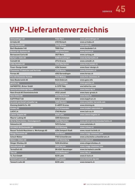 HP Nr. 03/2012 (pdf) - VHP