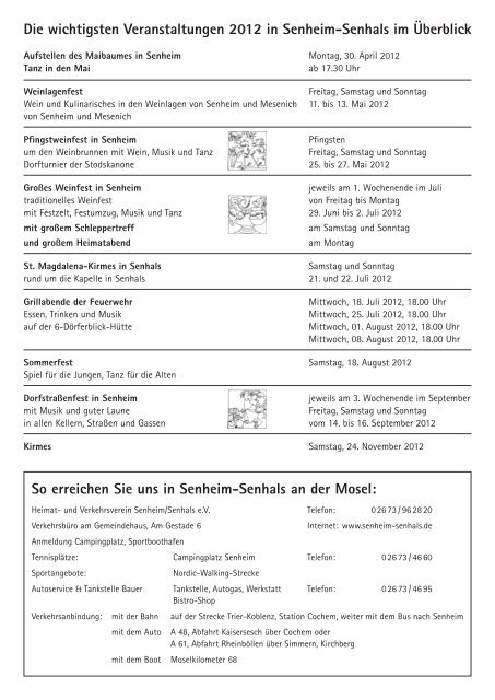 Zimmerjournal als PDF - Gemeinde Senheim-Senhals