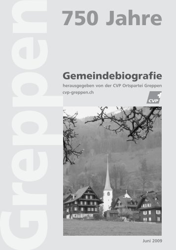 Gemeindebiografie - CVP Greppen