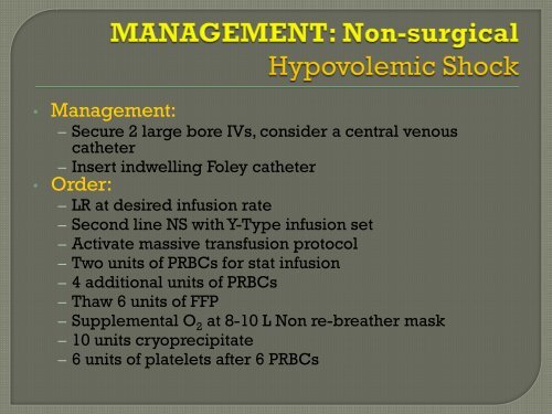 Regional Postpartum Hemorrhage Guidelines