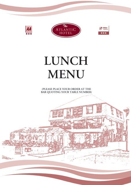 LUNCH MENU - Atlantic Hotel