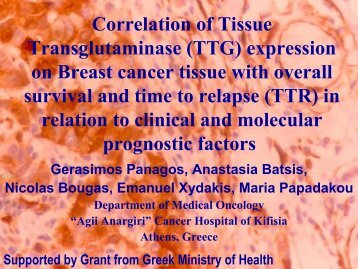 Tissue Transglutaminase (TTG)