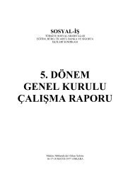 5 DÖNEM GENEL KURULU ÇALIŞMA RAPORU